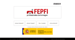 Desktop Screenshot of fepfi.es